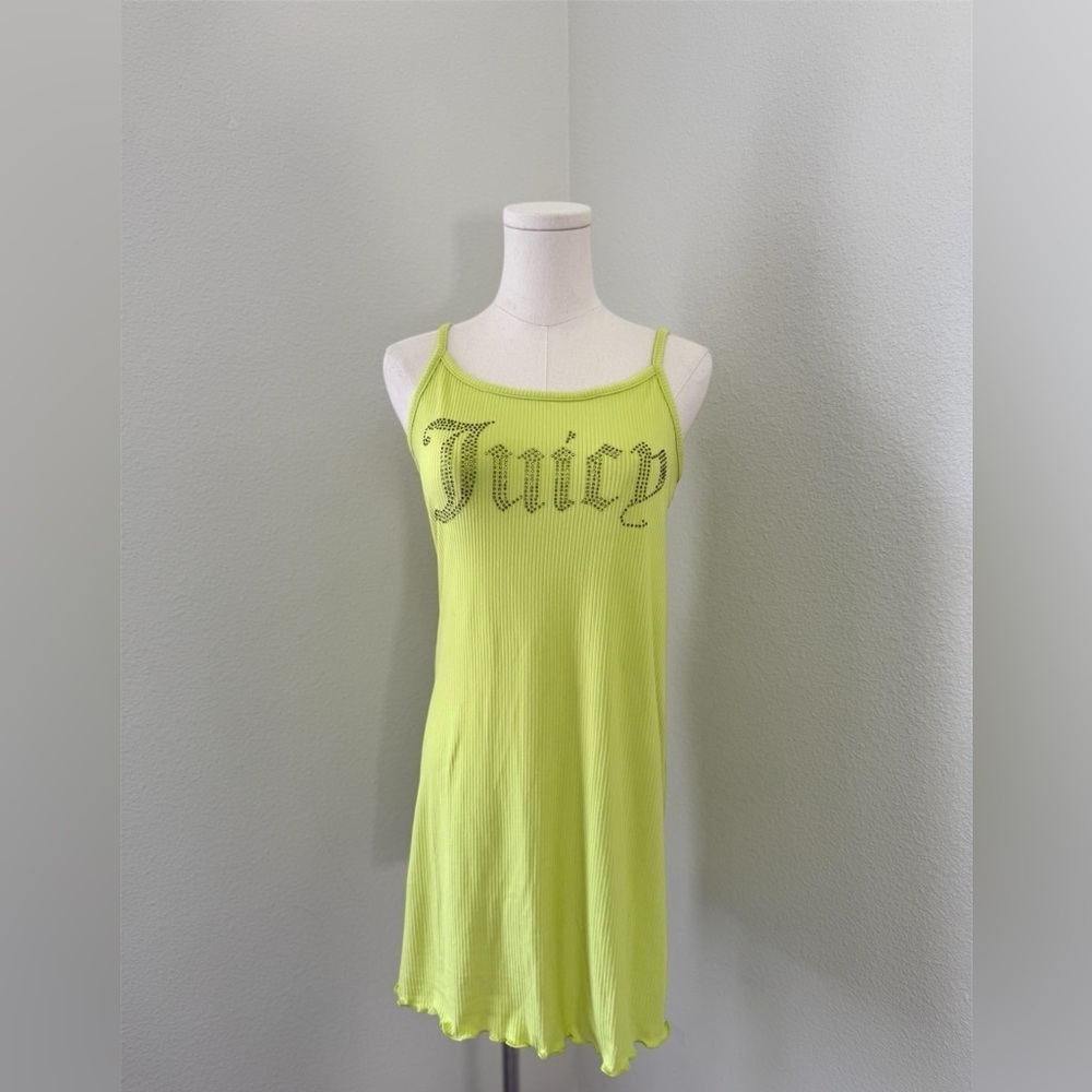 Juicy Couture Green Slip Dress Women’s Size Small